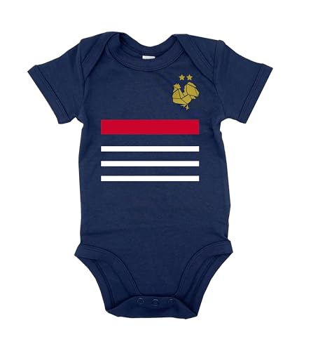 DSTNY Body bébé Coupe du monde 2018 impossible n'est pas français - Bleu marine (taille 3-6mois)