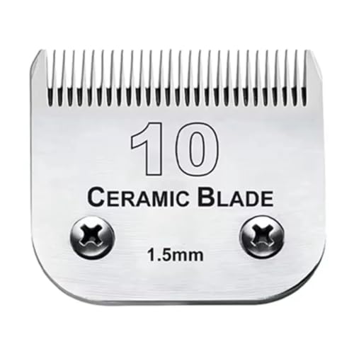 Tondeuse à lame détachable pour chien et chat outil de toilettage poils longs taille 10