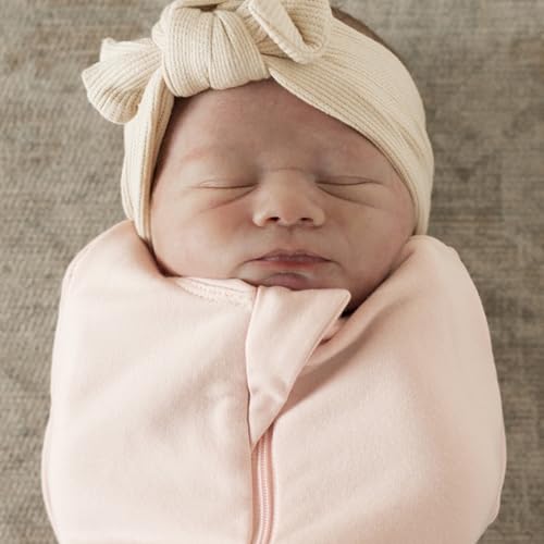 Image of Tiny Twinkle Baby Sleep Sack 3-6 Months 1.0 TOG, Cotton & Elastane Wearable Blanket, Swaddle Transition Micro-Fleece, Machine Washable(Pink)