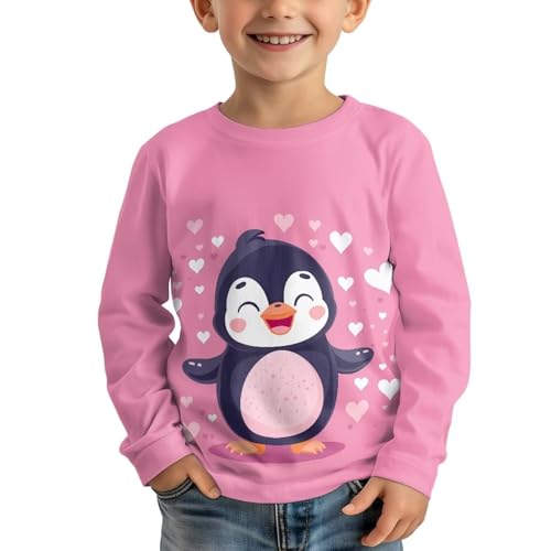 Image of Girls Basic Tee Shirts Outdoor Long Sleeve Shirt Winter Clothes Size 3-16 Top Fall Clothes Gift for Holiday