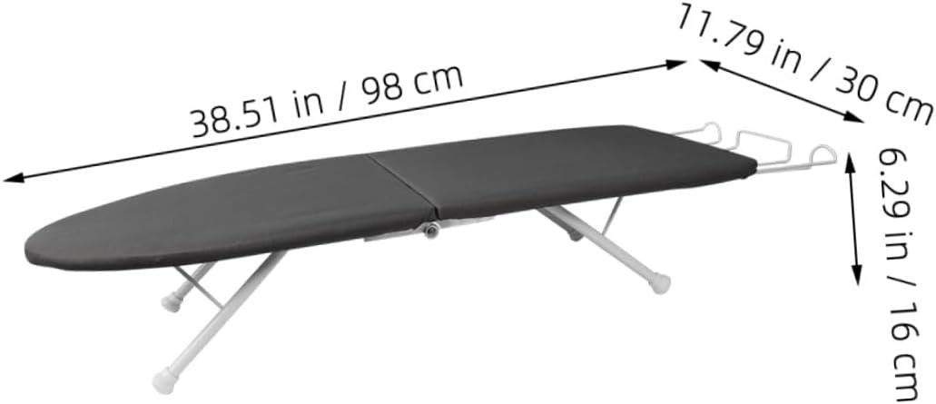 Tabletop Ironing Board for Home Use Portable Small Folding Household Ironing Rack with Heat-Resistant Surface Suitable for Travel and Dormitory Use