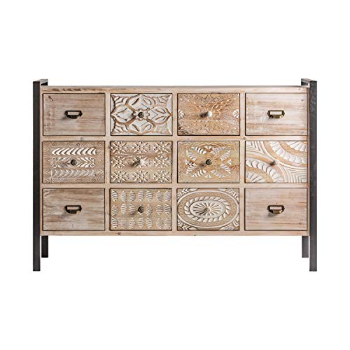 PEÑA VARGAS DECORHOME - Aparador Pucket Madera/Hierro (135x35x90)