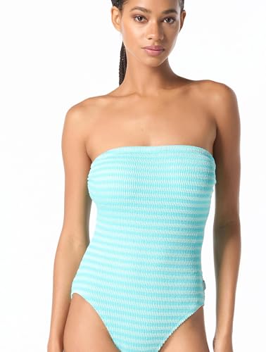 Maillot de bain chic Michael Kors confectionné en tissu haut de gamme à rayures