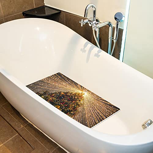 Tapis de bain antidérapant de sécurité en PVC robuste avec trous de drainage - 6