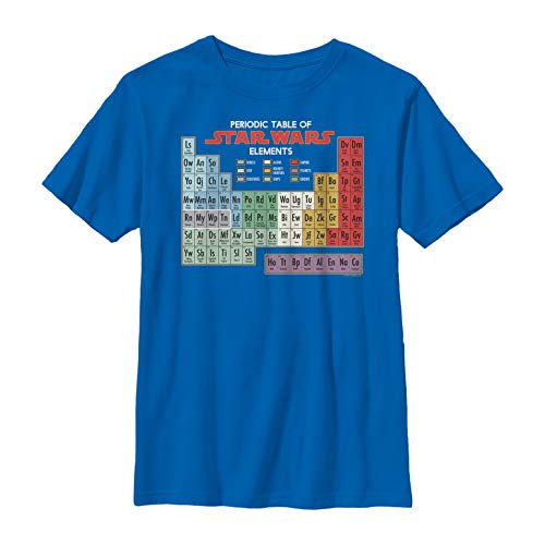 T-shirt Star Wars style tableau périodique idéal pour frimer au collège en taille XL