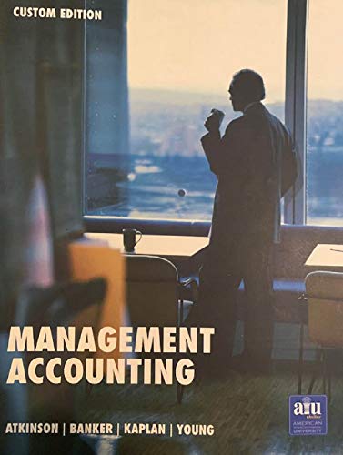 Management Accounting 0536730989 Book Cover