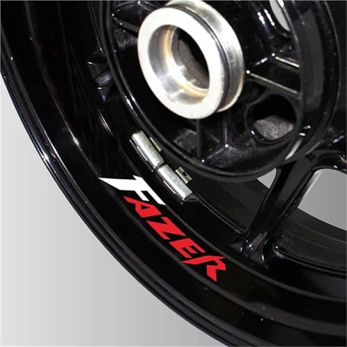Autocollants jantes moto Yamaha Fazer bande réfléchissante étanche 2
