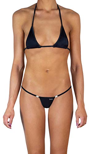 Sohimary 232 Mini Conjunto de Bikini Tanga String Mujer XS S M L 34 36 38 40