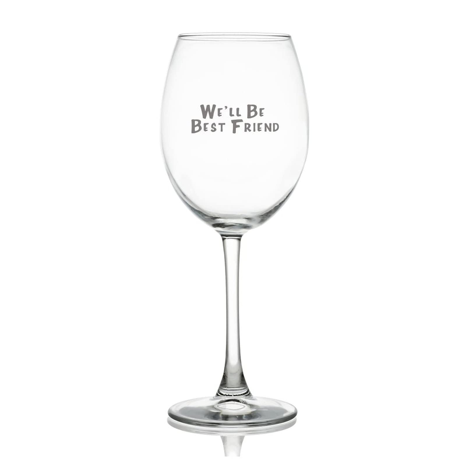 Verres à vin rouge grand calice cristal 500 ml avec gravure originale et buvant fin