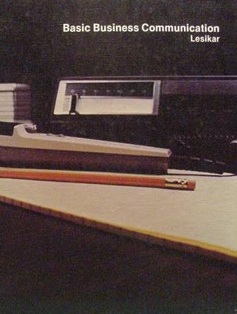 Basic business communication 0256021414 Book Cover