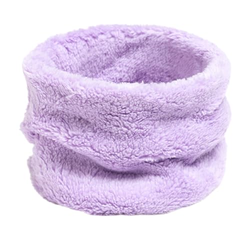 Falafoty Winter Baby Mädchen Jungen Schlauchschal,Warmer Dicker Fleece Flauschig Schal,Winter Halswärmer Loop Schal Rund Winddicht Halstücher Für Kinder Erwachsene Herbst...