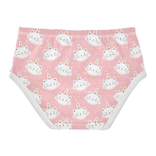 Little Girl Underwear Toddler Panties Kids Undies Cat Unicorn Soft Cotton Briefs 2T-8Y2