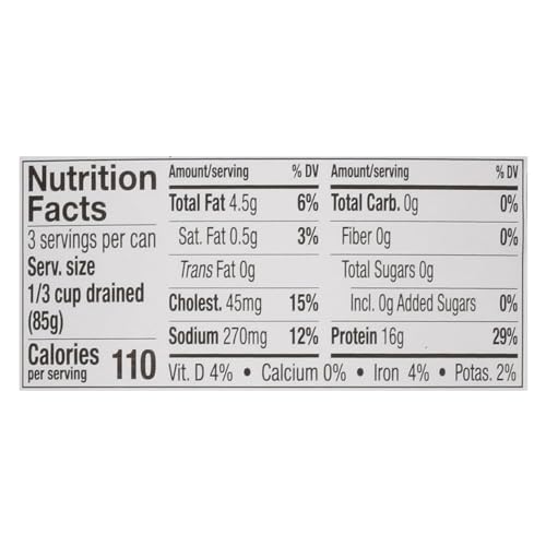 Image of Bumble Bee Chunk Light Tuna In Oil, 12 oz Can - Wild Caught Skipjack Tuna - 17g Protein Per Serving - MSC Certified Sustainable Seafood, Non-GMO, Gluten Free, Kosher