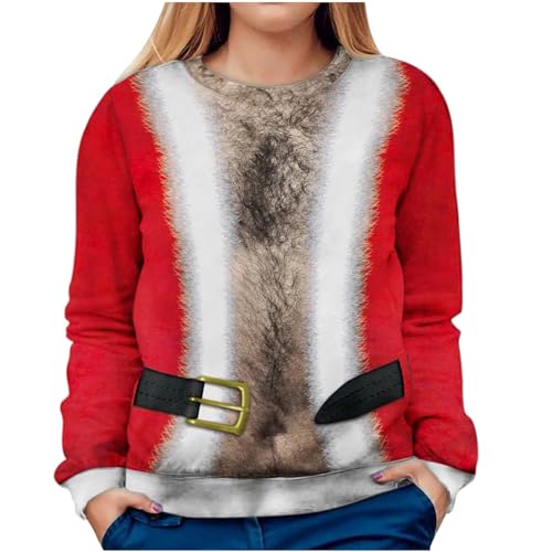 Sweatshirt femme col rond ample pour un confort thermique optimal en mi-saison