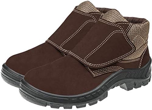 Bota | Nobuck Cafe Marluvas Bico Pvc C/Velcro | Amazon.com.br