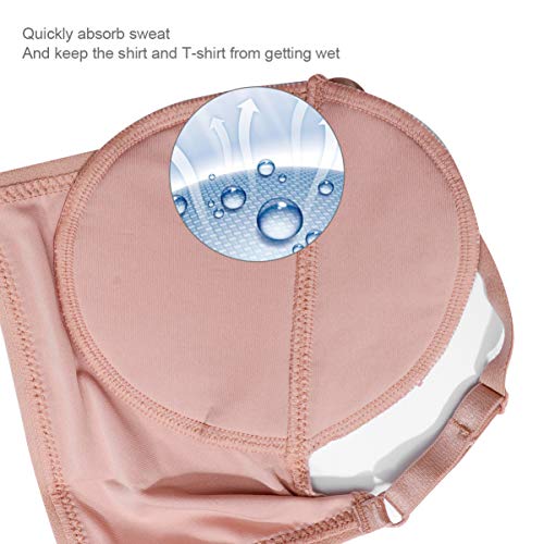 ARTIBETTER Protetor de suor para axilas das axilas, protetor de suor e axila laváveis para mulheres
