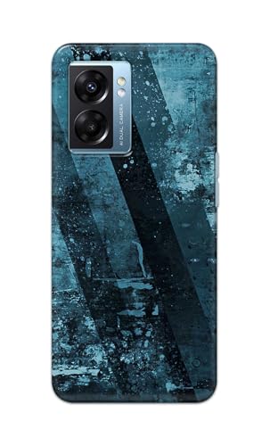 Image of Printed Hard Back Cover for Oppo A77 5G Back Cover (Rugged Background -J1) -190724(EA)