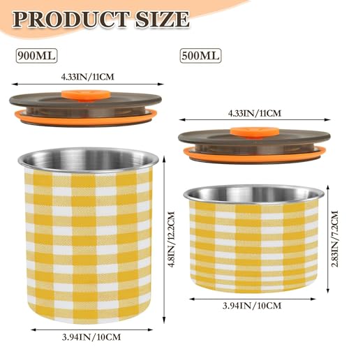 Envase hermético de acero inoxidable para café de 30 oz miniatura 3
