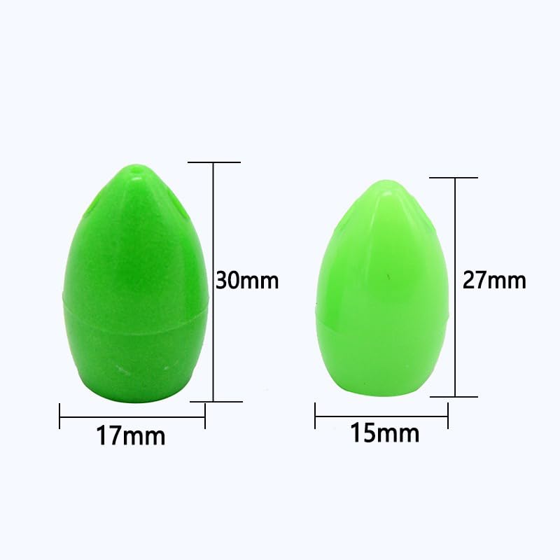 20 piezas flotantes para pesca con ayudas de lanzamiento miniatura 2