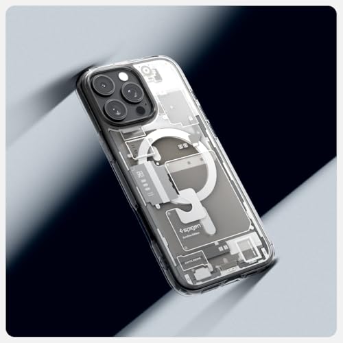 Spigen Case for iPhone 16 Pro Max Case, Ultra Hybrid MagFit Designed for Apple iPhone 16 Pro Max - Zero One Natural Titanium by Spigen - Image 8