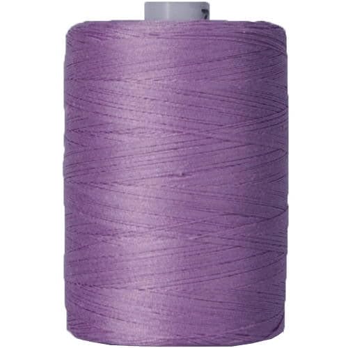 Image of ThreadArt Cotton Quilting Thread, 1000M 50 /3, Lavender 726 | Long staple cotton thread for quilting, sewing and serging. Low-lint, smooth thread for clean stitches and strong seams.