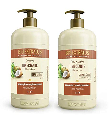 Kit Bio Extratus Umectante Óleo De Coco Shampoo E Condicionador 2-Litros