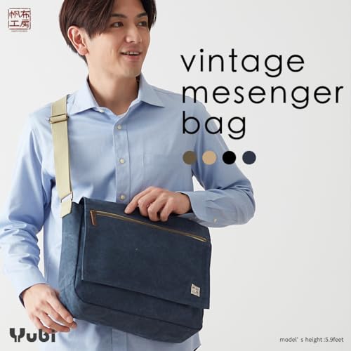 HANPU KOUBOU Shoulder Bag Messenger Bag Men Ladies Canvas Shoulder Laptop bag crossbody Diagonal 3X812