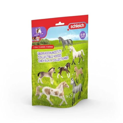 Schleich Horse Club Blind Bag - Contains 2 Surprise Horse Toys for Girls and Boys Ages 5+