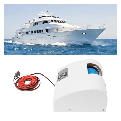 Cabrestante Eléctrico para Ancla 25LBS 12V con Control Remoto miniatura 4