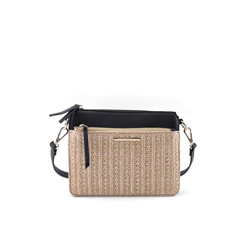 Sac à bandoulière femme ALDO Aseria S aux finitions soignées et détails dorés
