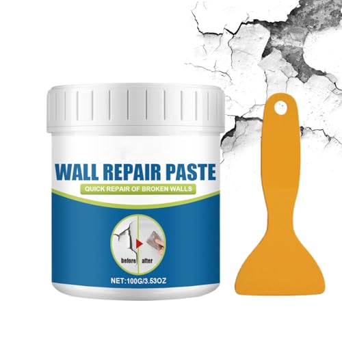 Juego de reparación de pared de masilla, kit de reparación de muros en , herramienta de masilla, juego de reparación de paneles de yeso, relleno de agujeros de pared, pasta de masilla de pared,