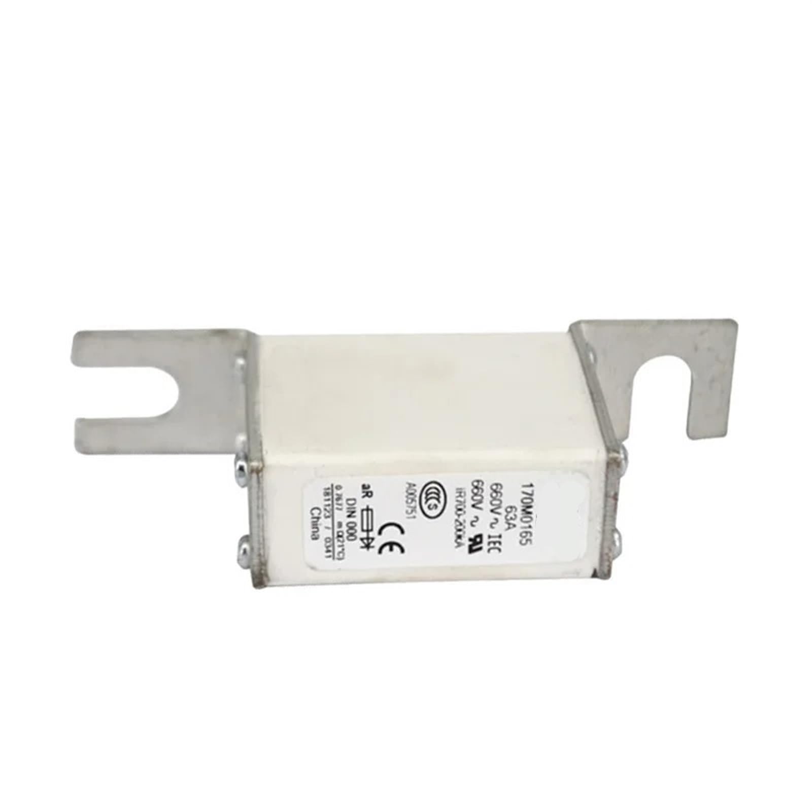 Base de fusible rapide CC 170M0165 compatible 170L7278 pour montage sur rail industriel