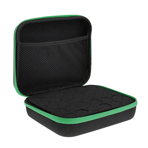 LOVIVER Estojo de transporte de óleos essenciais para 30 frascos de 5 ml, 10 ml e 15 ml, bolsa de ar