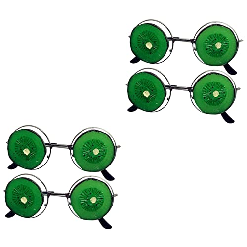 Abaodam 4 Pçs Acessórios Engraçados Em Forma De Criança Cosplay Adereços Fotográficos Óculos Decorat
