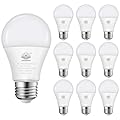 YAOHENG A19 LED Light Bulb, 100 Watt Equivalent LED Bulbs, 2700K Warm White, 1500 Lumens, Standard E26 Base, Non-Dimmable, 15W Super Bright Light Bulbs for Home, Office Lamp, ETL Listed(10-Pack)