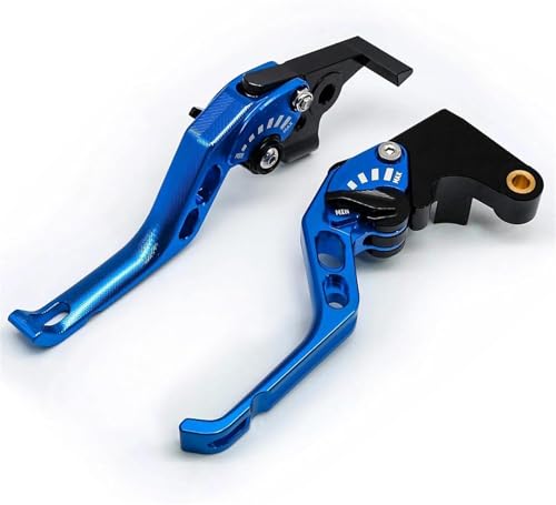 Manetas de freno y embrague ajustables para MT-09 y Tracer 900 azul y negro