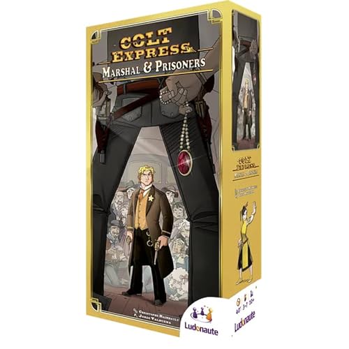 Colt Express Marshal and Prisoners Expansión Juego de Mesa miniatura 1
