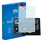atFoliX Schutzfolie kompatibel mit Xoro MegaPad 1404 V7 Folie, ultraklare FX Bildschirmschutzfolie (2X)