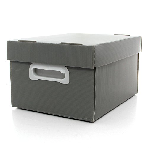 Caixa Organizadora Polibras The Best Box - Grande Preta (Fosca) 43x31x24