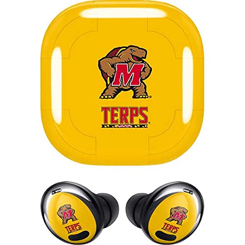 Skinit Decal Audio Skin Compatible with Samsung Galaxy Buds Pro - Officially Licensed Terrapins Logo Design