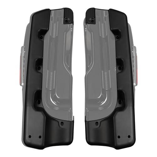 Extensiones para alforjas rígidas Green-L, par negro mate, 4 pulgadas, ajuste estirado para Harley Touring (Road King, Street Glide, Electra Glide, Ultra Classic) 2014-2024 miniatura 4