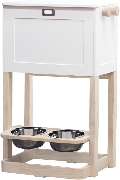 Parlor Pet Feeder Station White