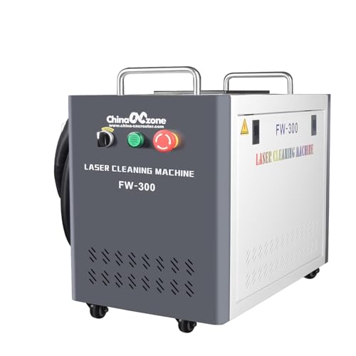 Máquina de Limpieza pulsada por láser de 300W para la eliminación de Madera/Metal Oxidado/Aceite/Pintura sin daño Máquina de Limpieza pulsada por láser