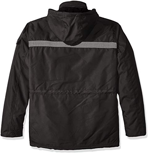 Caterpillar Men's Big Heavy Insulated Parka (Regular And Big & Tall Sizes), Graphite, X Large Tall #TOP1