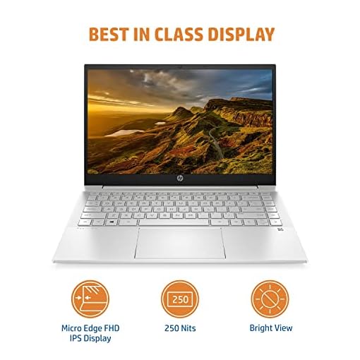 HP Pavilion 14 12th Gen Intel Core i5 8GB RAM/512GB SSD 14 inch(35.6cm) IPS Micro-Edge FHD Laptop/Intel Iris Xe Graphics/B&O/Win 11/Backlit KB/MSO 2021/Natural Silver, 14-dv2053TU - Image 3