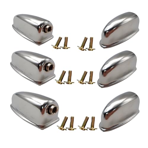 Snare Drum Lugs, 6 Piezas con Tornillos, 39 mm Entre Agujeros miniatura 1