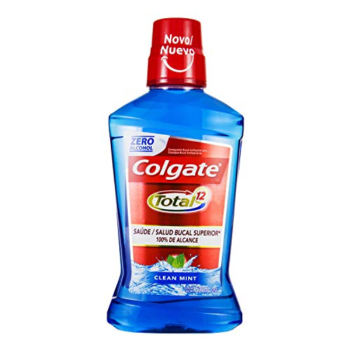 Colgate Enxaguante Bucal Total 12 Clean Mint 500Ml