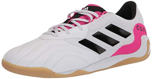 adidas Mens Copa Sense.3 Indoor Sala White/Black/Shock Pink 12.5
