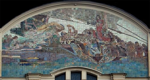 Toile Vroubel Princesse du Rêve - Art Mural de Prestige Classique 60x90