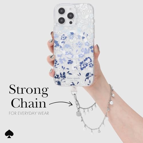 kate spade new york Phone Charm Wrist Strap w/Anchor Card - Dazzling Pearl - image 5